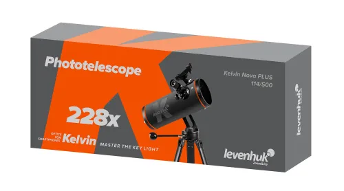 Фототелескоп Levenhuk Kelvin Nova PLUS 114/500,  8
