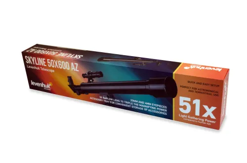 Телескоп Levenhuk Skyline 50x600 AZ,  7