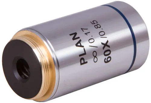 Объектив планахроматический Levenhuk MED 1000 60xs/0,85,  4