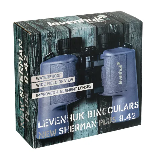Бинокль Levenhuk New Sherman PLUS 8x42,  13