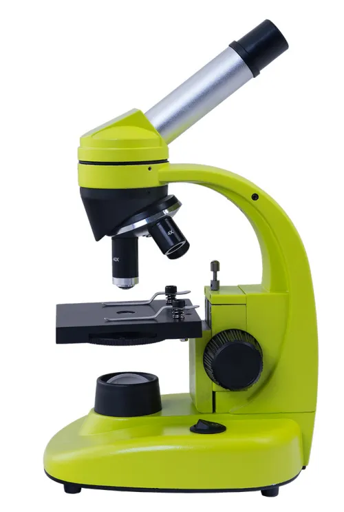 Микроскоп Levenhuk Rainbow 50L NG Lime\Лайм,  12