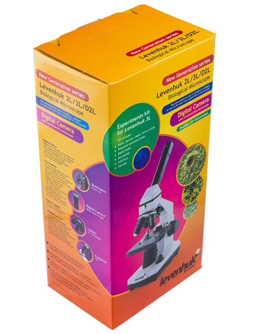 Микроскоп Levenhuk Rainbow 2L NG Rose\Роза,  10