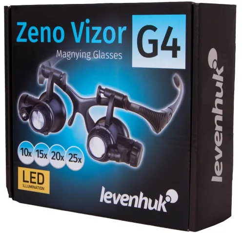Лупа-очки Levenhuk Zeno Vizor G4,  2