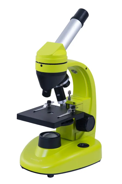 Микроскоп Levenhuk Rainbow 50L NG Lime\Лайм,  10