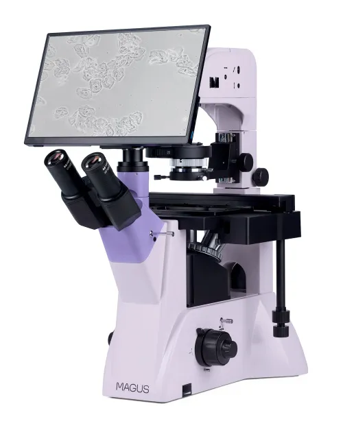 Микроскоп биологический инвертированный цифровой MAGUS Bio VD350 LCD,  3