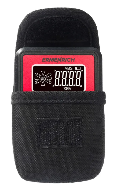 Цифровой уровень Ermenrich Verk LQ20, красный/черный,  2