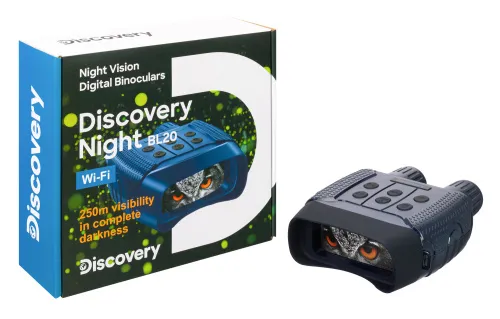 Бинокль цифровой ночного видения Levenhuk Discovery Night BL20 со штативом,  3
