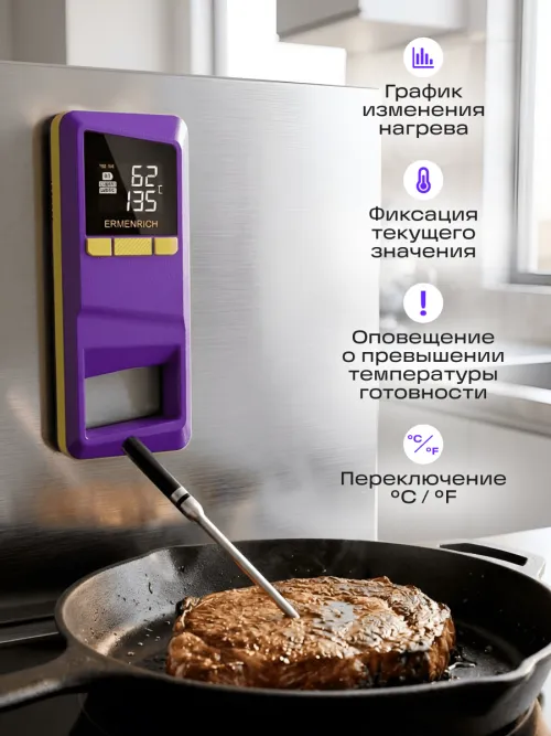 Термометр для мяса Ermenrich BBQ GT30,  16