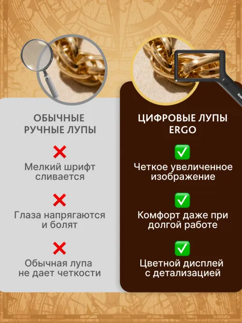 Лупа цифровая Levenhuk ERGO 40 PRO,  22