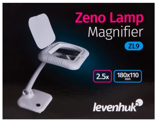 Лупа-лампа Levenhuk Zeno Lamp ZL9,  12