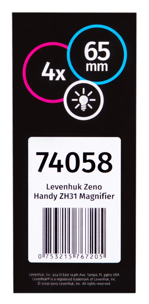 Лупа ручная Levenhuk Zeno Handy ZH31,  11
