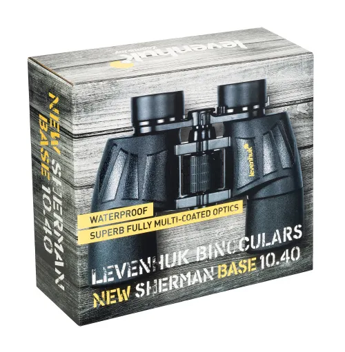 Бинокль Levenhuk New Sherman BASE 10x40,  13