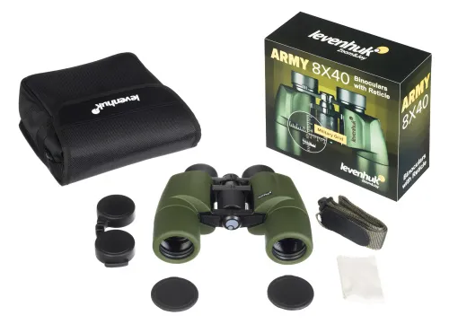 Бинокль Levenhuk Army 8x40 с сеткой,  5