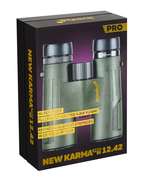 Бинокль Levenhuk New Karma PRO ED 12x42,  13