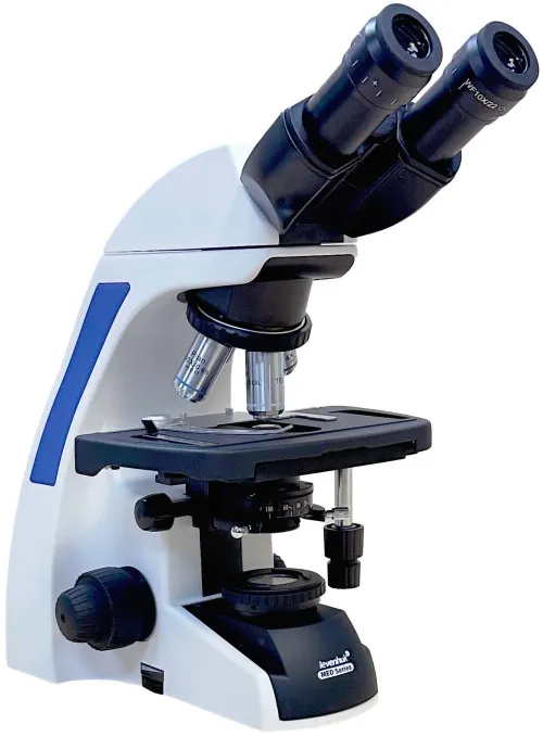 Микроскоп лабораторный Levenhuk MED P1000КLED-1,  2