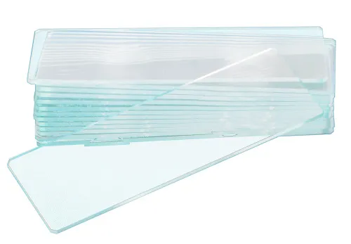 Стекла предметные с двумя лунками Levenhuk G50 2H, 50 шт.,  4