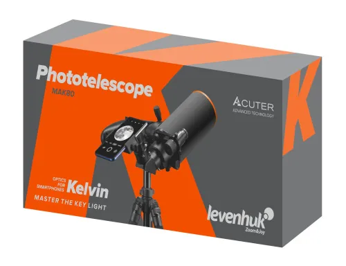 Фототелескоп Levenhuk Kelvin MAK80 AZ,  13