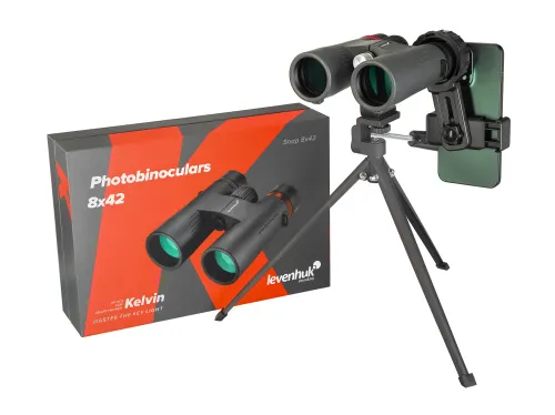 Фотобинокль Levenhuk Kelvin Snap 8x42,  2