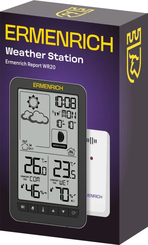 Метеостанция Ermenrich Report WR20,  2