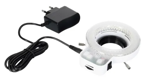 Осветитель кольцевой Levenhuk LED 144, с адаптером и резьбой,  2