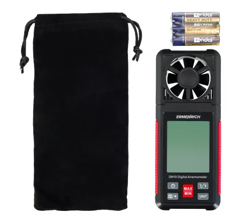 Цифровой анемометр Ermenrich Seek DN10,  6