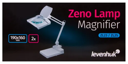 Лупа-лампа Levenhuk Zeno Lamp ZL23 LUM,  11