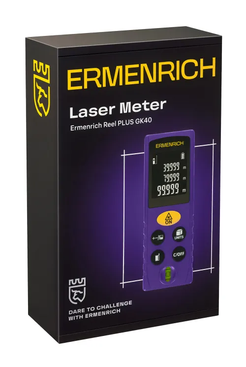Лазерная рулетка Ermenrich Reel PLUS GK40,  7