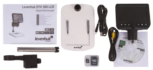 Микроскоп цифровой Levenhuk DTX 300 LCD,  10