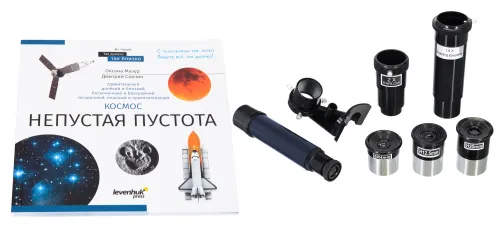Телескоп Levenhuk Discovery Spark Travel 76 с книгой,  5
