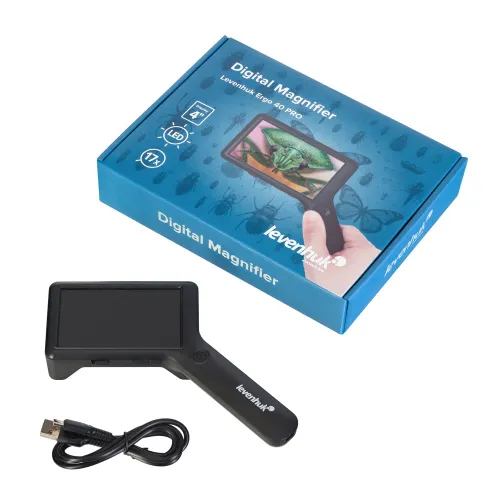 Лупа цифровая Levenhuk ERGO 40 PRO,  2