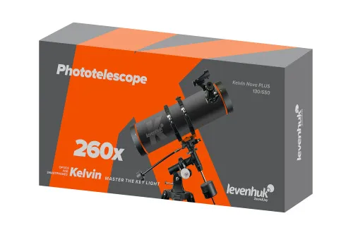 Фототелескоп Levenhuk Kelvin Nova PLUS 130/650,  7