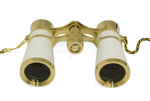 Бинокль Levenhuk Broadway 725A с цепочкой, белый,  4