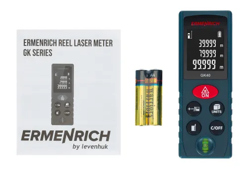 Лазерная рулетка Ermenrich Reel PLUS GK40,  2