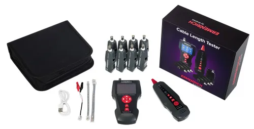 Измеритель длины кабеля Ermenrich NetGeeks NL70,  2