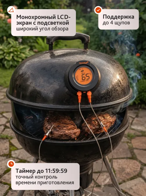 Термометр для мяса Levenhuk Wezzer Grill BT40,  21