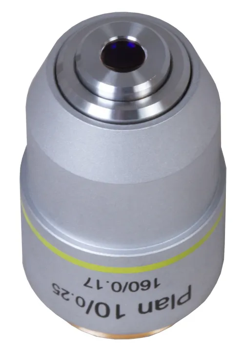 Объектив планахроматический Levenhuk MED 10x,  4