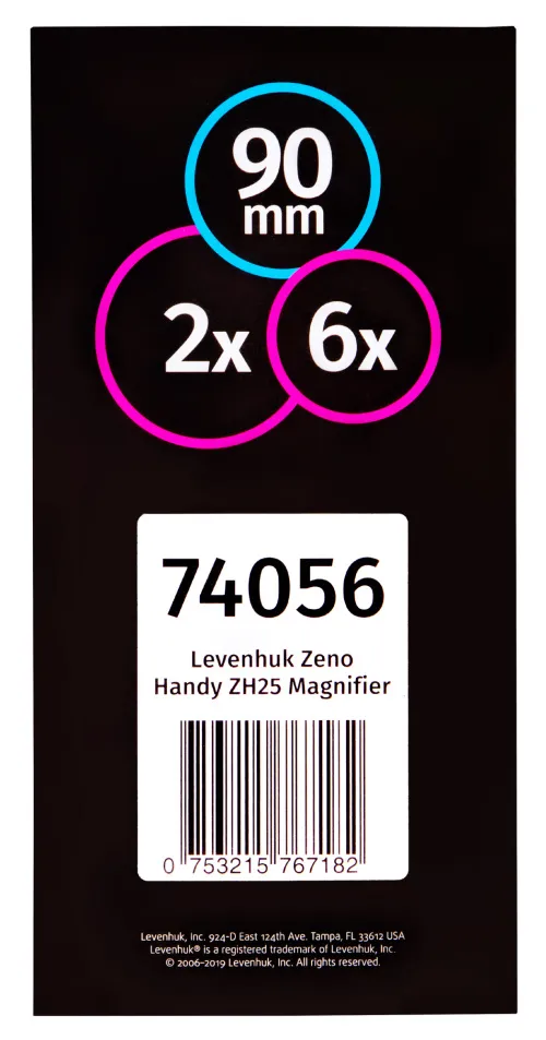 Лупа ручная Levenhuk Zeno Handy ZH25,  10