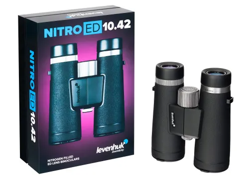 Бинокль Levenhuk Nitro ED 10x42,  4