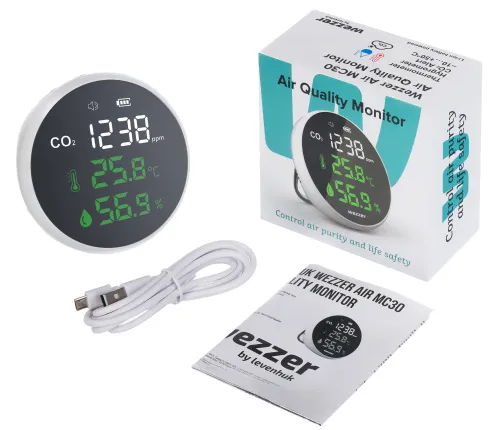 Монитор качества воздуха Levenhuk Wezzer Air MC30,  2