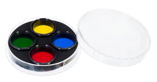 Набор светофильтров Levenhuk F4 «Солнечная система»,  3