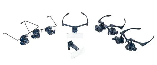 Лупа-очки Levenhuk Discovery Crafts DGL 20,  2