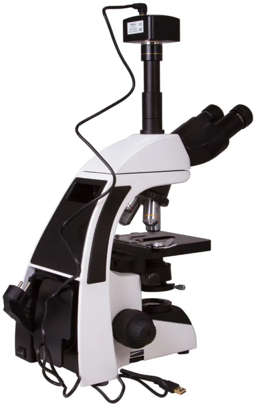 Микроскоп цифровой Levenhuk D900T, 10 Мпикс, тринокулярный,  3