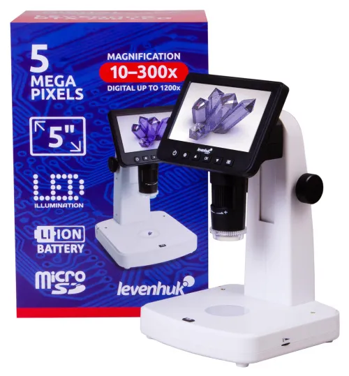 Микроскоп цифровой Levenhuk DTX 700 LCD,  20