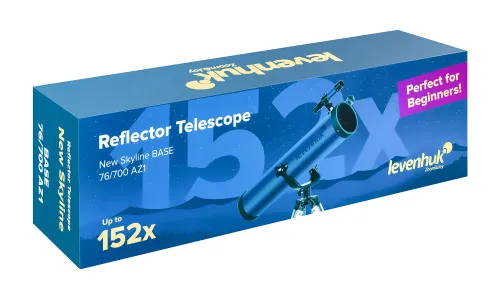 Телескоп Levenhuk New Skyline BASE 76/700 AZ1,  13
