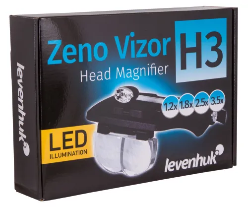 Лупа налобная Levenhuk Zeno Vizor H3,  11