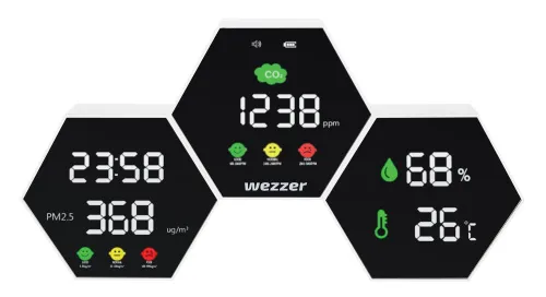 Монитор качества воздуха Levenhuk Wezzer Air PRO DM50,  4
