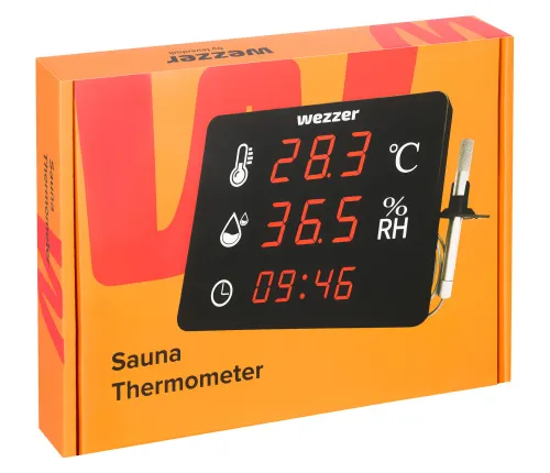 Термометр для сауны Levenhuk Wezzer SN80,  9